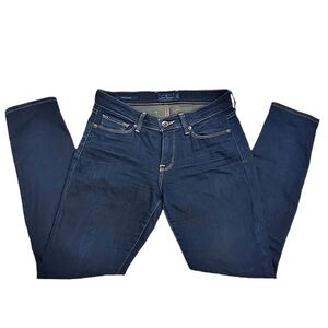 Size 4/27 Lucky Brand Dark Wash Sofia Skinny Jeans